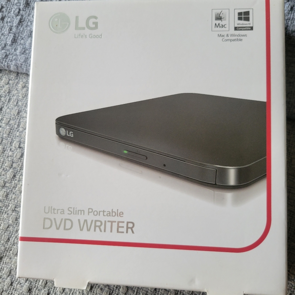 LG Ultra Slim Portable DVD Writer